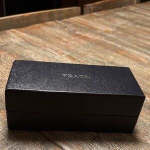 Prada Black  empty sunglasses 🕶️ Case